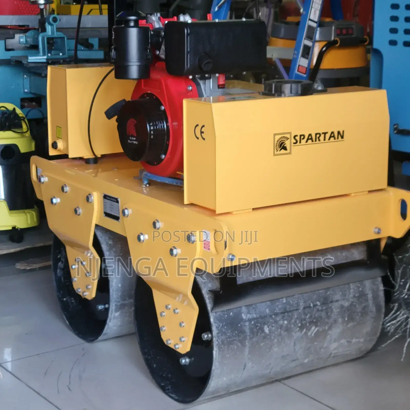Double Drum Vibratory Roller Spartan