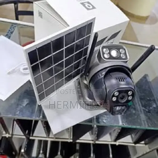 4g Dual Lenses Electric PTZ Surveillance CCTV Camera Outdoor