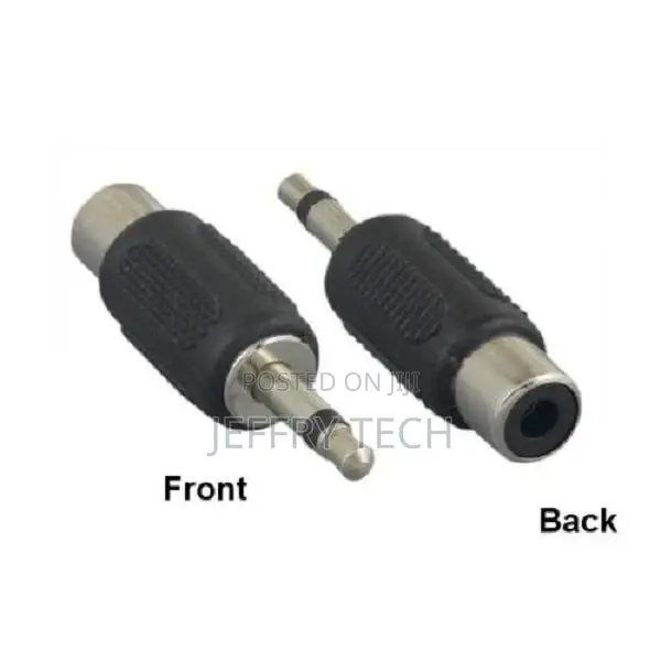 3.5mm AUX AUXILIARY Male To RCA Mono Female Audio Connector