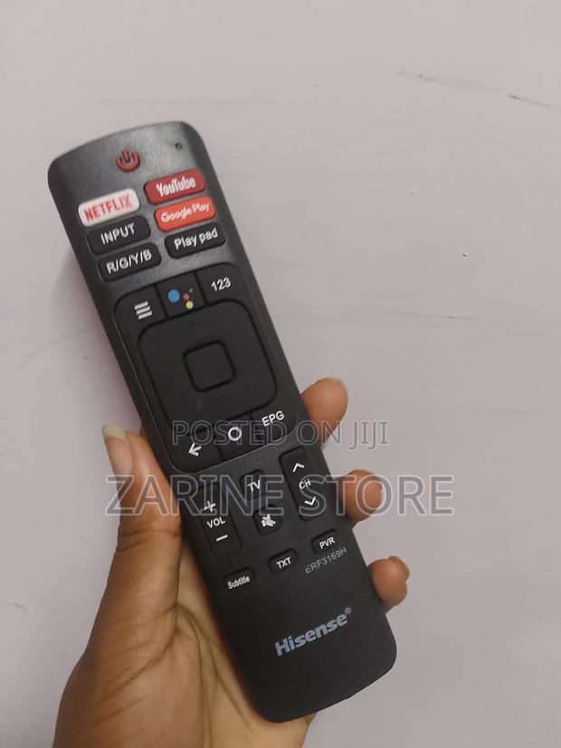 Hisense Smart Tv Remote Control With Playpad and Google Play - main view