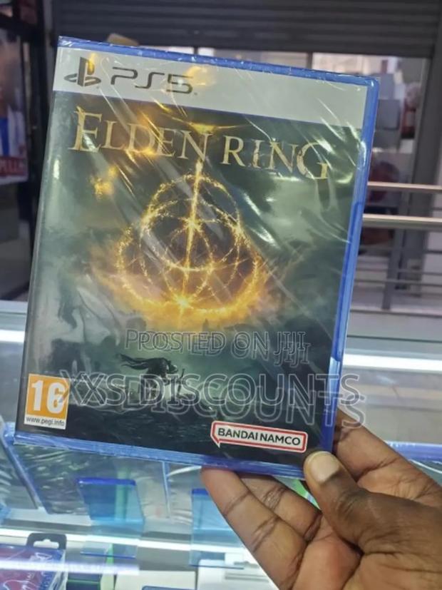 Elden Ring Disc for Playstation Five. - main view