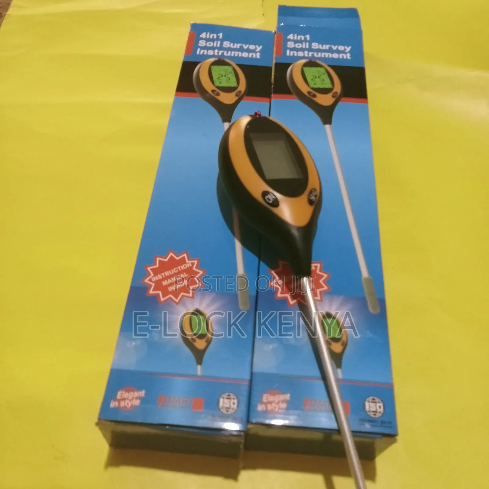Automatic 4 in 1 Soil Ph,Moisture, Temperature Meter