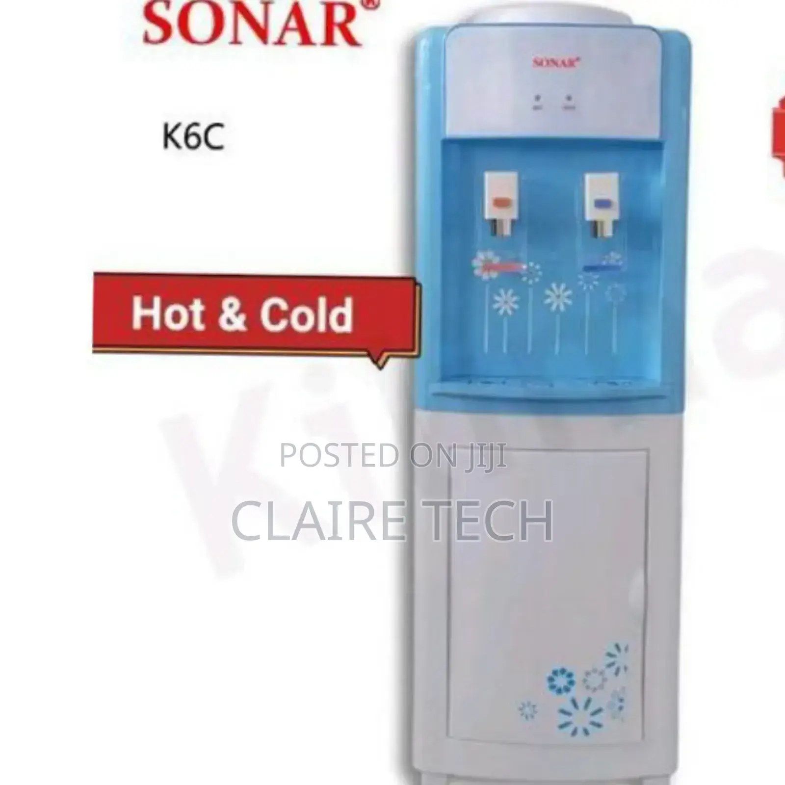 Sonar Hot and Cold K6C Water Dispenser Restocked