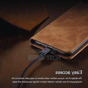 Tecno Camon 17, Genuine Leather Wallet Case - thumbnail 2