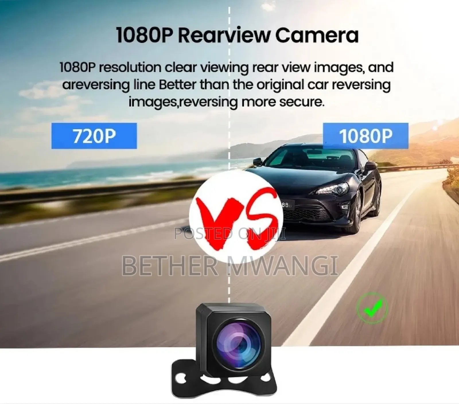 10 Inch- Dash Cam (Full Screen Display) in Kenya