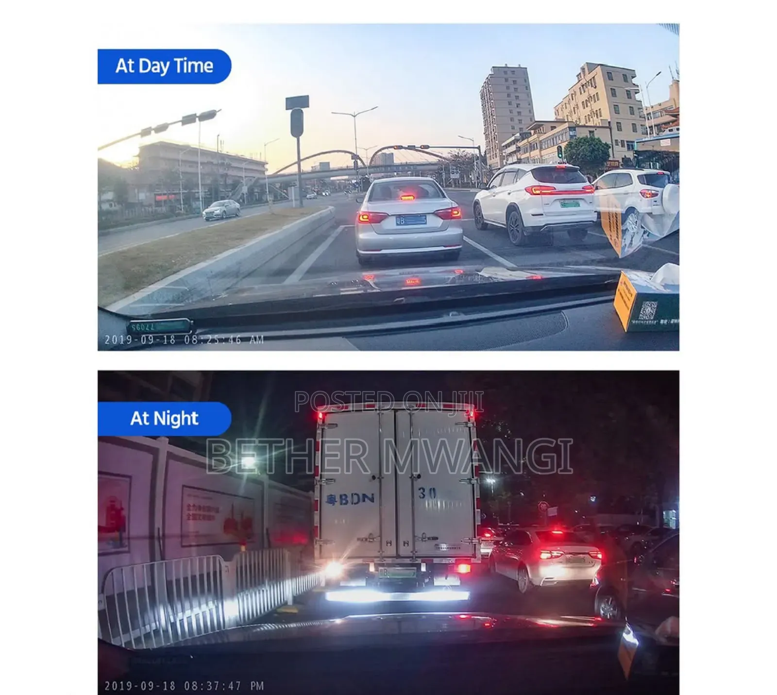10 Inch- Dash Cam (Full Screen Display) in Kenya