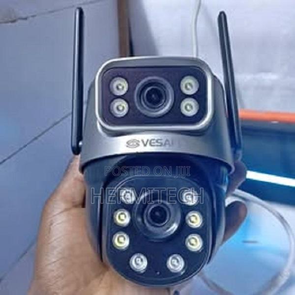Dual Lens 4g/Lan Outdoor CCTV Camera - thumbnail 2