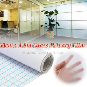 Frosted Window Film for Added Privacy