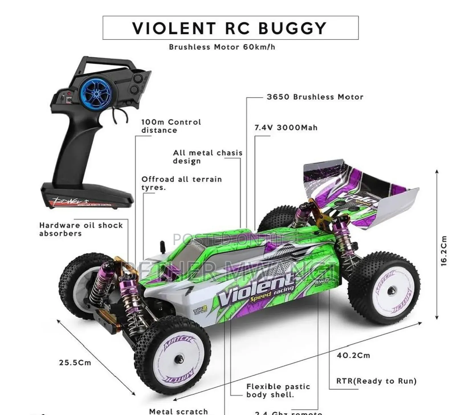 4×4 Violent Lap Rc Buggy in Kenya