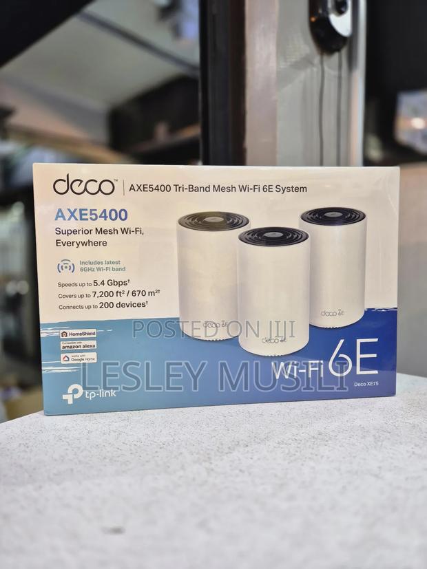 Tp-Link Deco Axe5400 Tri-Band Wifi 6e Mesh System - thumbnail 2
