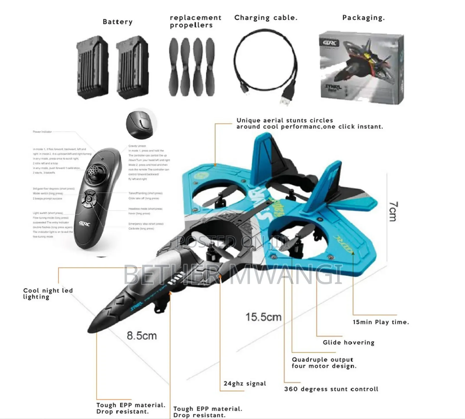 Fighter RC Plane in Kenya