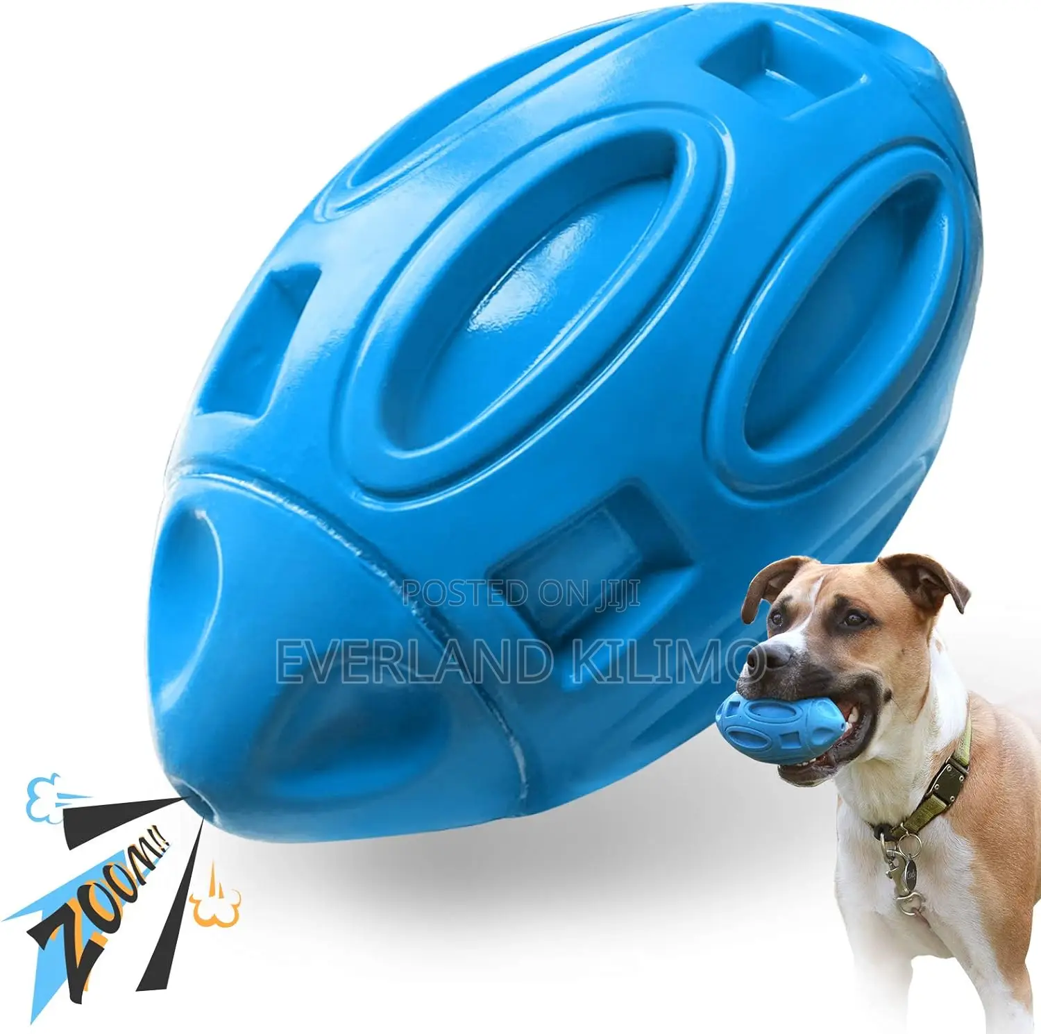 Durable Oval Squeaky Ball