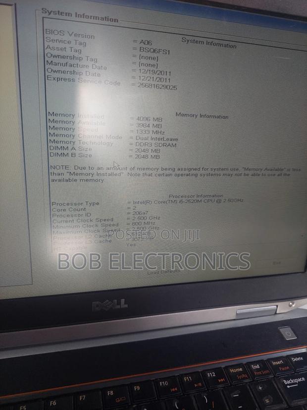 Laptop Dell Latitude E6420 4GB Intel Core I5 HDD 250GB - thumbnail 2