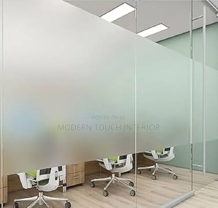 Privacy-Boosting Frosted Window Film
