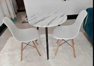 Round Table and Two Chairs
