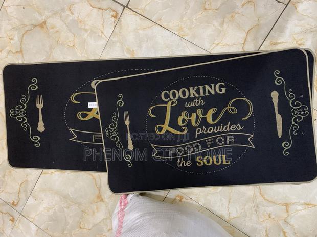 Quality Binded Rubber Bottom Kitchen Mats