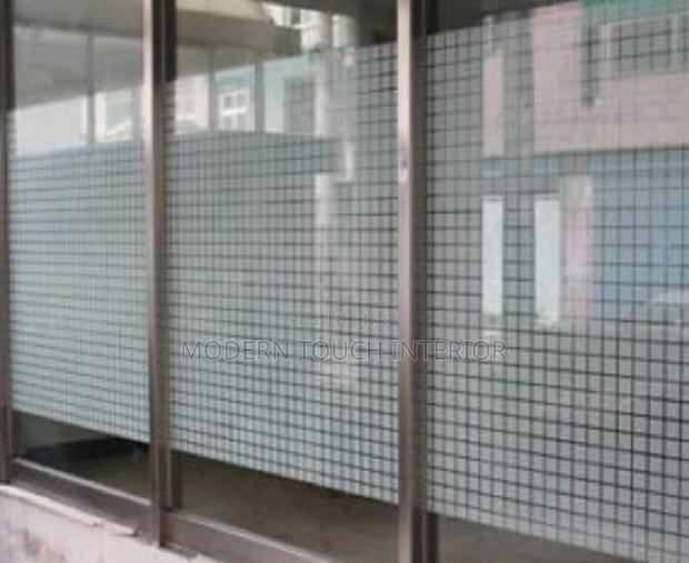 Privacy-Inducing Frosted Window Film