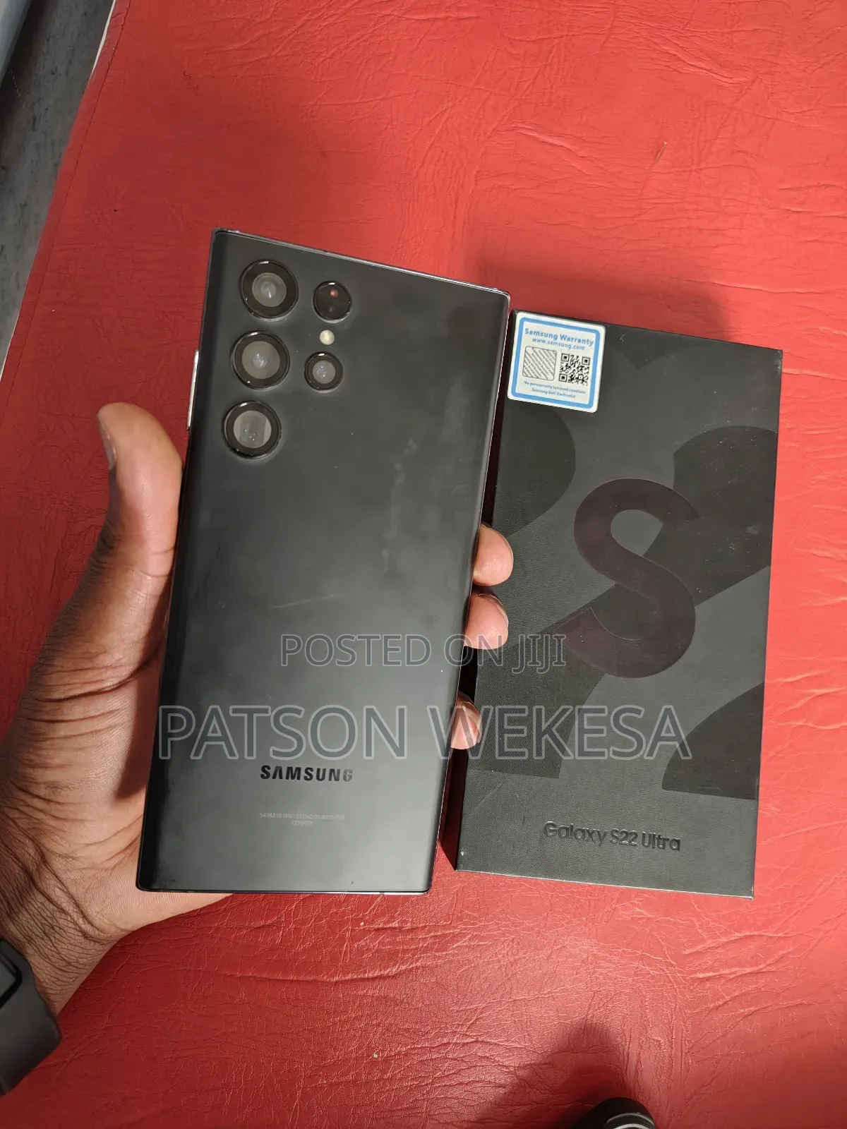 Samsung Galaxy S22 Ultra 5G 256 GB Black