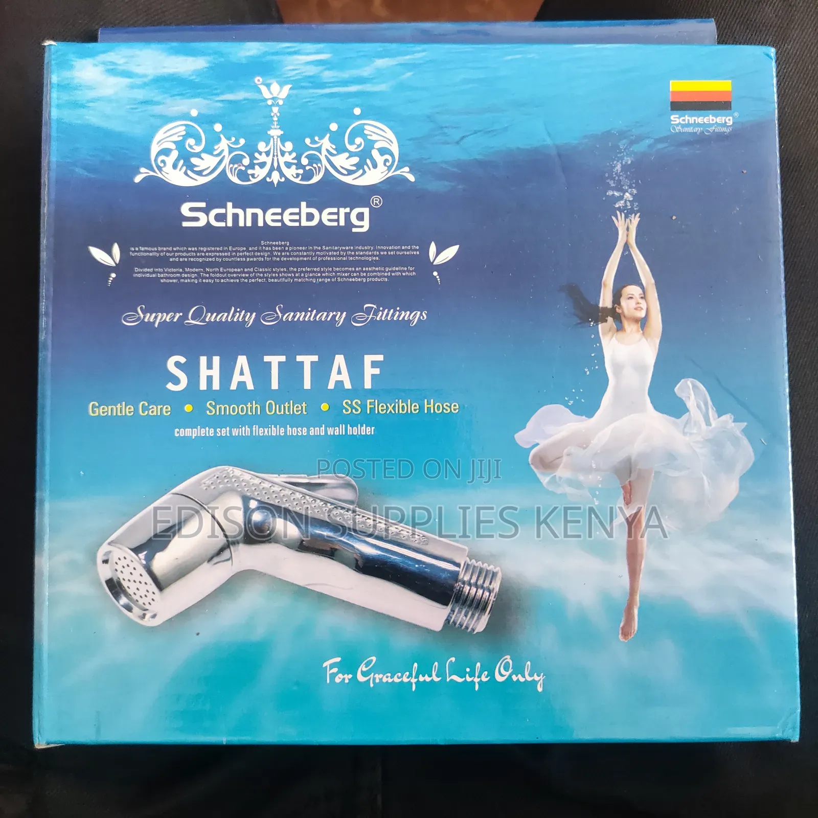 Arabic Shower Silver Chrome Shattaf Toilet Washroom Bidet Spray