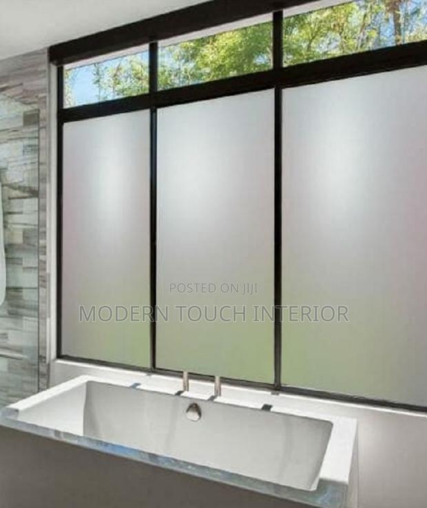 High-Quality Frosted Privacy Glass Film