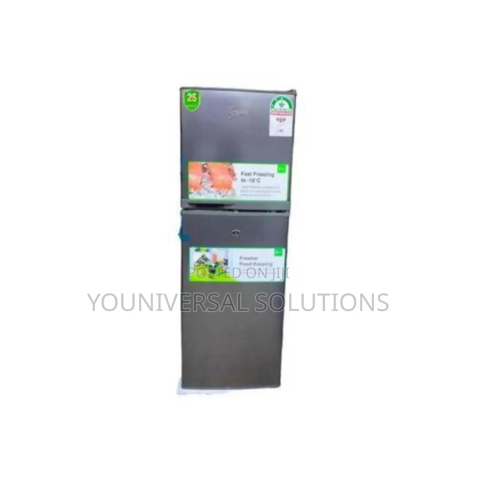 138 Litres Double Door Refrigerator Syinix