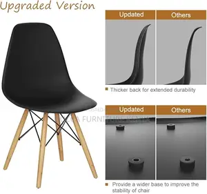 Home Chairs: Plastic Dining Side Chair for Dining Room