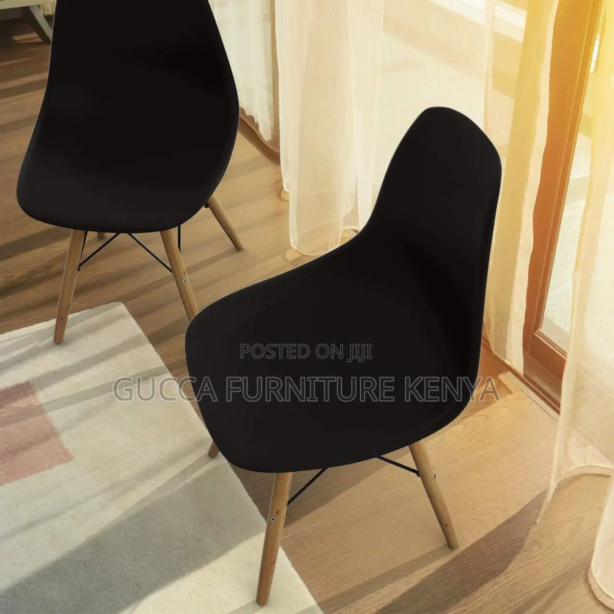Home Chairs: Plastic Dining Side Chair for Dining Room