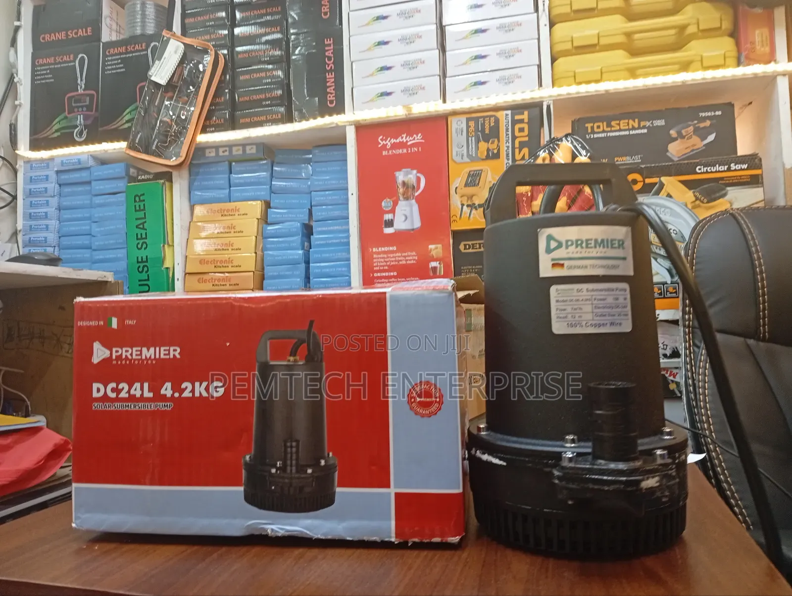Premier DC Submersible Water Pump