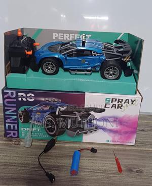 Blue *Spray Remote Car* Rechargeable - thumbnail 2