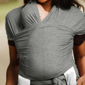 Grey Baby Wrap Carrier/ Total Wrap - thumbnail 2