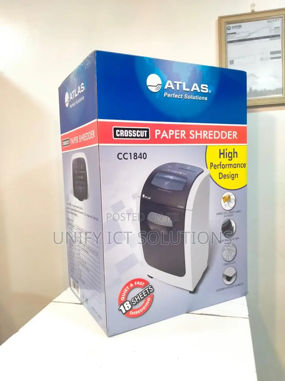 Atlas Cc1840 18 Sheets-Atlas Cc1840 Shredder