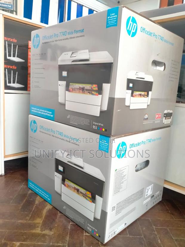 HP Officejet Pro 7740 All in One Printer - main view