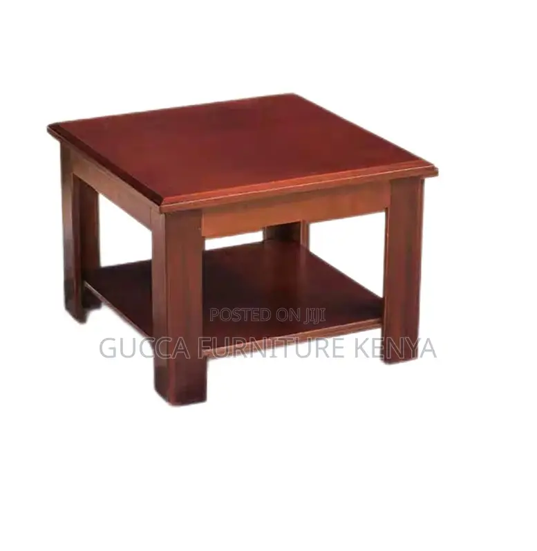 Office Tables: Brown Executive Reception Square Coffee Table