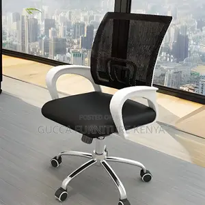 Office Chairs: Black Comfy Clerical Mesh Office Chair