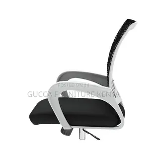 Office Chairs: Black Comfy Clerical Mesh Office Chair