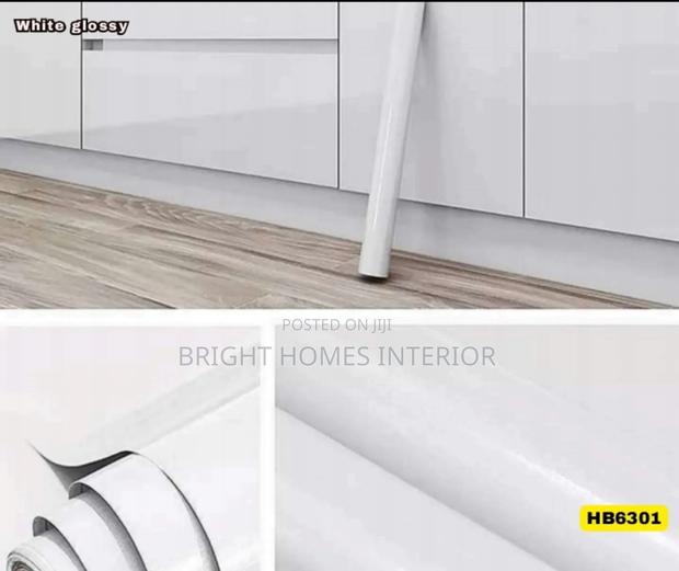 White Glossy Contact Paper Contact Paper - main view