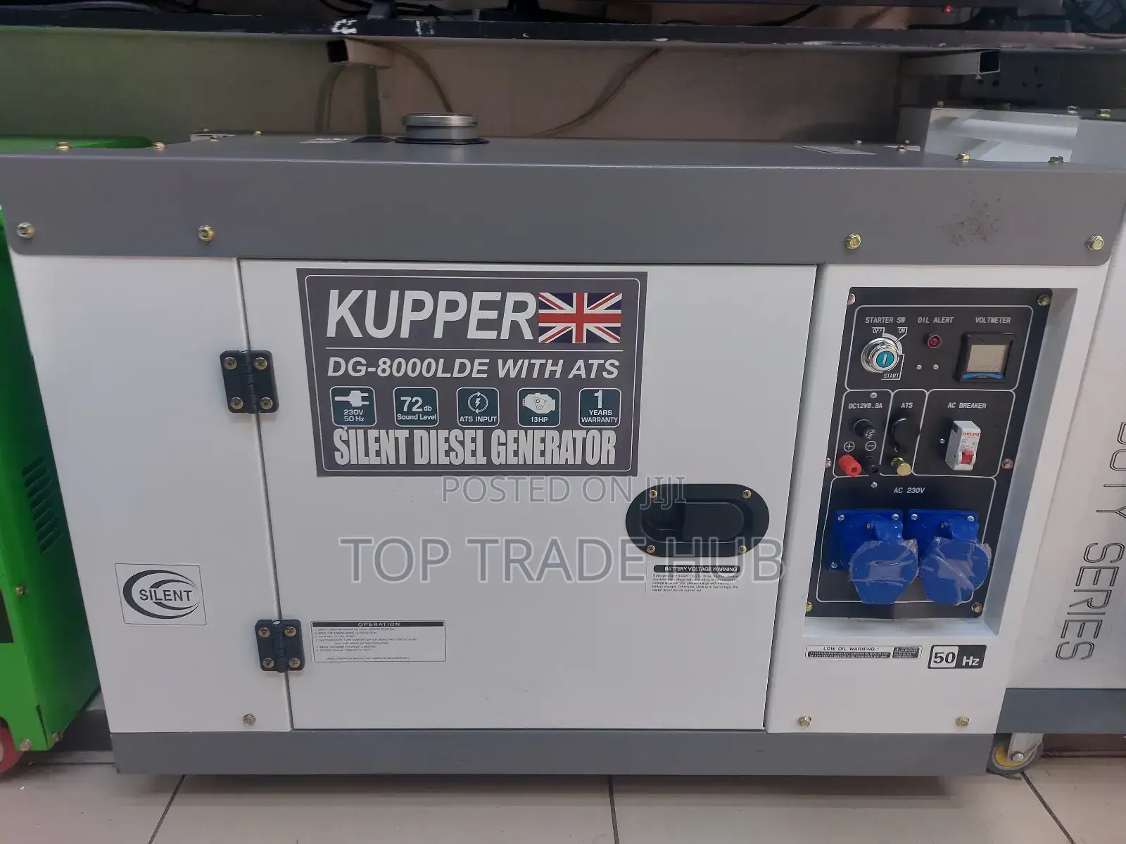 Kupper  Silent Diesel Generator 12kva ATS Single Phase