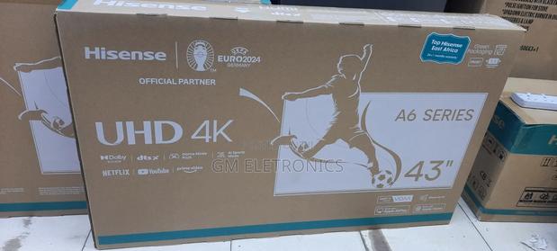 Hisense Vidaa 43"Inches A6 Series TV