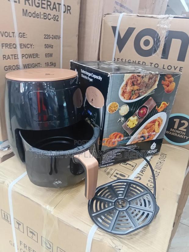 Nunix 5L Electric Air Fryer Oil Free Healthier Air Fryer