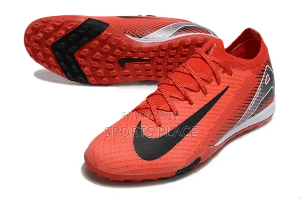 Nike Tf Air Zoom Merc Football Artificial Grass Boots -Red