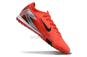 Nike Tf Air Zoom Merc Football Artificial Grass Boots -Red