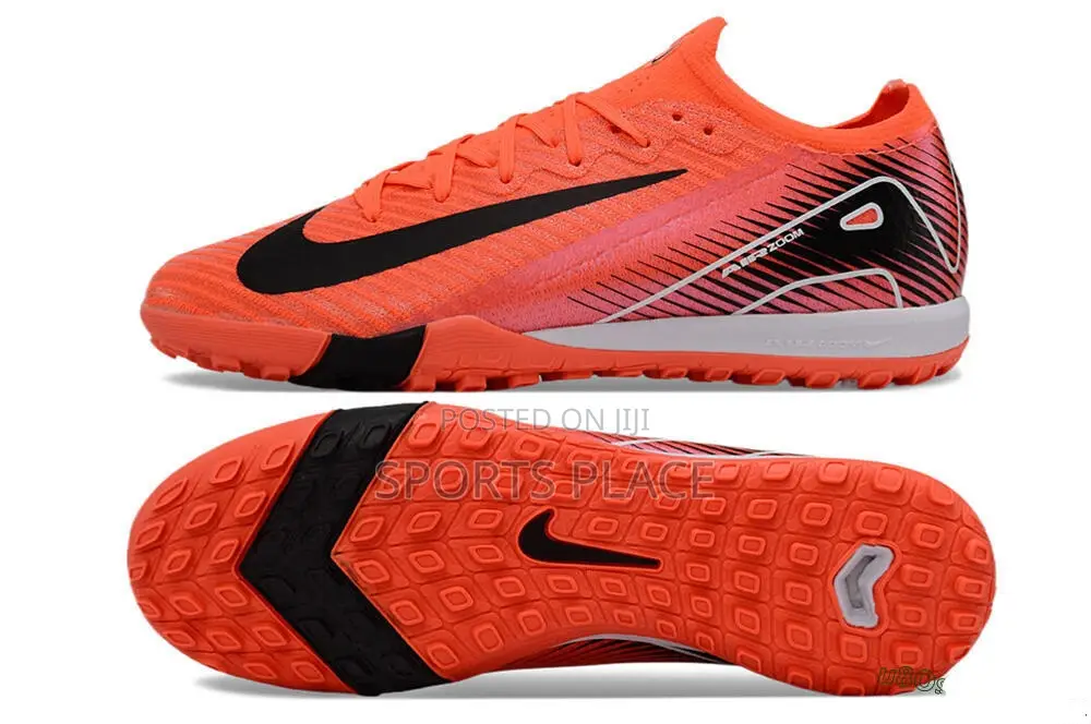 Nike Tf Air Zoom Merc Football Artificial Grass Boots -Red
