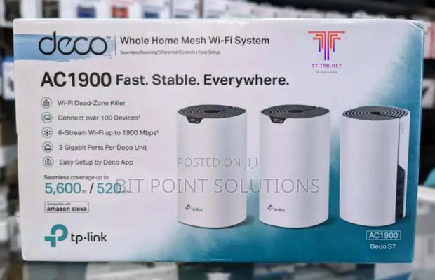 Tp-link Deco S7 AC1900 3-pack Whole Home Mesh Wi-fi 6 System - main view
