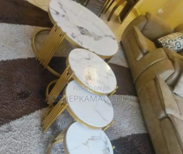 Executive 4 Setter Pure Marble Table - main view