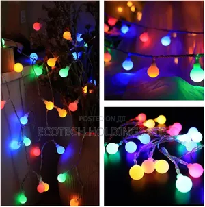 Quality Multicoloured 10mtrs Christmas Light Kg4eq