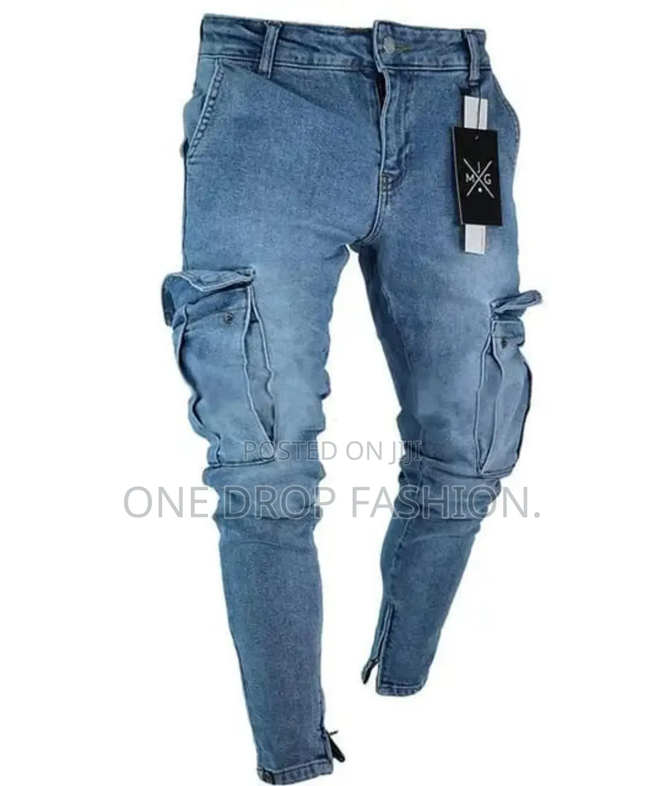 Side Pocket Jeans/Cargo Jeanz 200