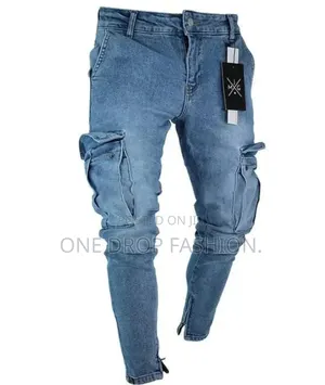 Side Pocket Jeans/Cargo Jeanz 200