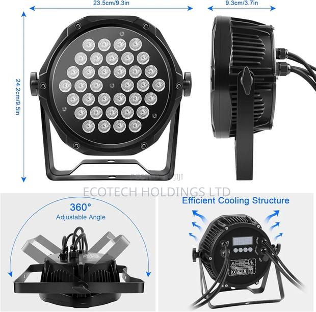 RGB LED Waterproof Stage Light Jd7tf