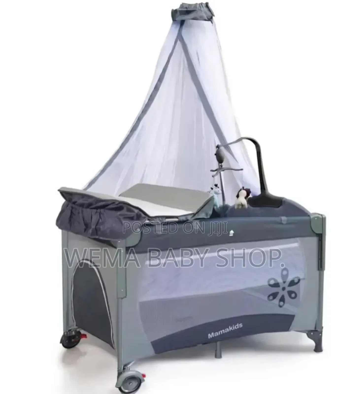 Baby Co Sleeper/Bedside Crib With Playpen
