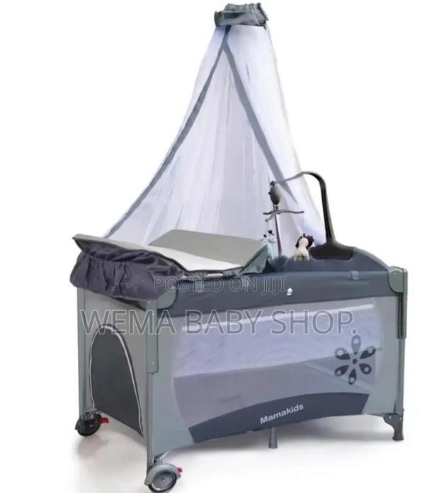 Baby Co Sleeper/Bedside Crib With Playpen - thumbnail 8